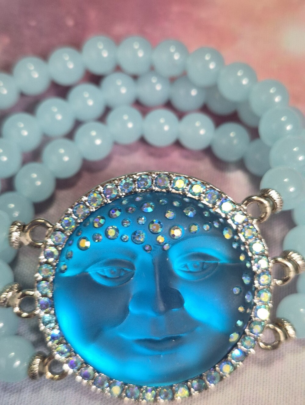 Kirks Folly Blue Moon Face Bracelet - Picture 8 of 9
